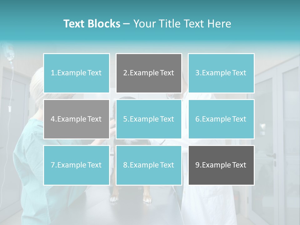 Doctor Holding Woman PowerPoint Template