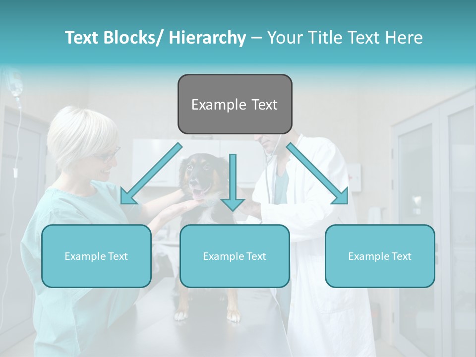 Doctor Holding Woman PowerPoint Template