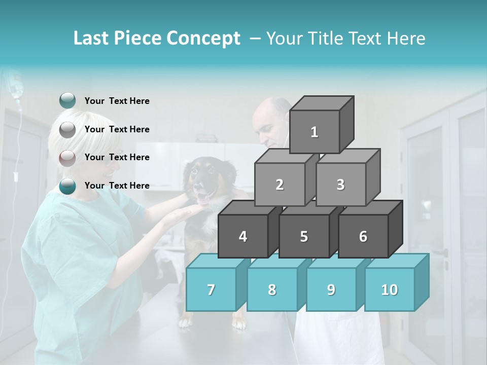 Doctor Holding Woman PowerPoint Template