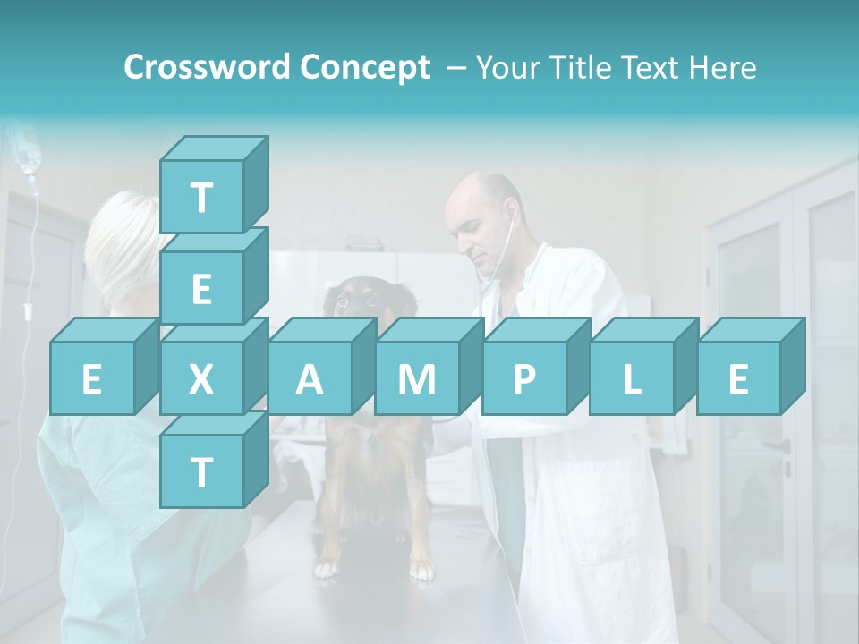 Doctor Holding Woman PowerPoint Template