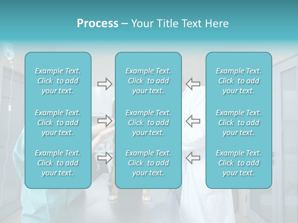 Doctor Holding Woman PowerPoint Template