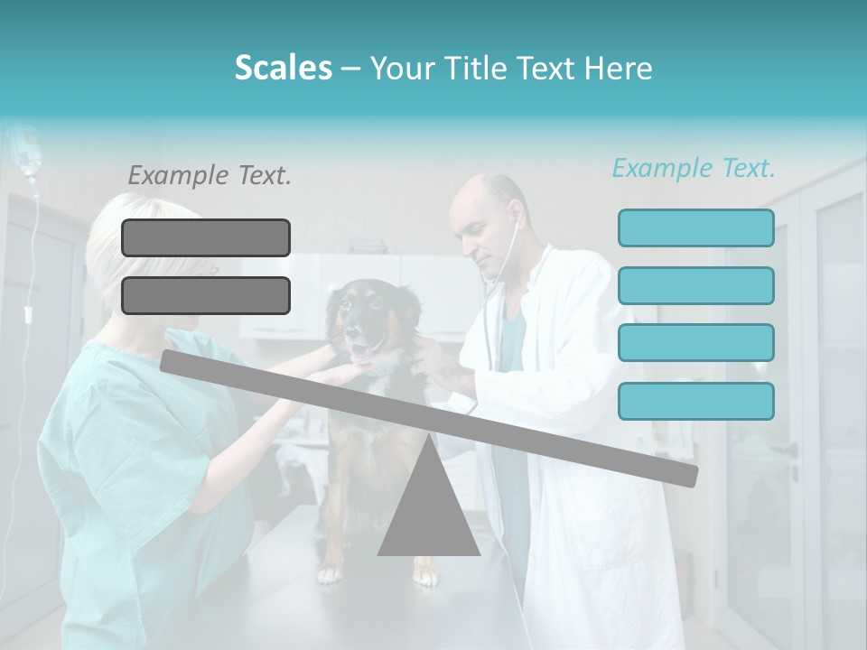 Doctor Holding Woman PowerPoint Template