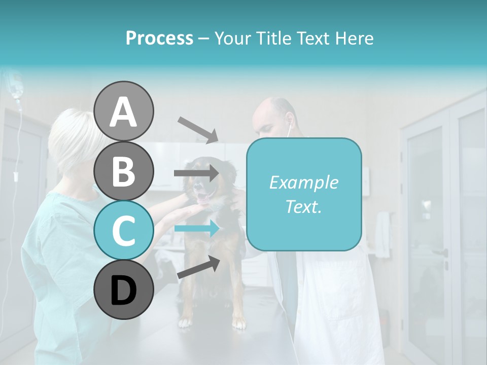 Doctor Holding Woman PowerPoint Template