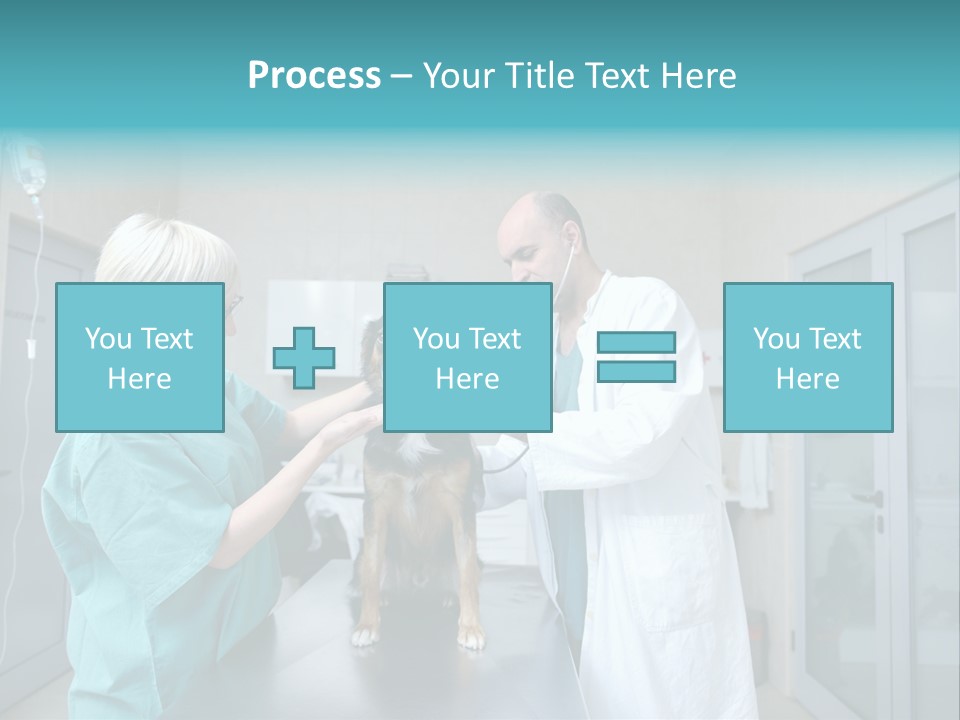 Doctor Holding Woman PowerPoint Template