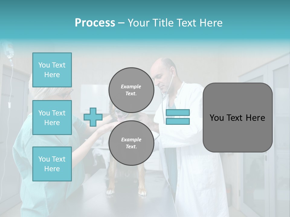 Doctor Holding Woman PowerPoint Template
