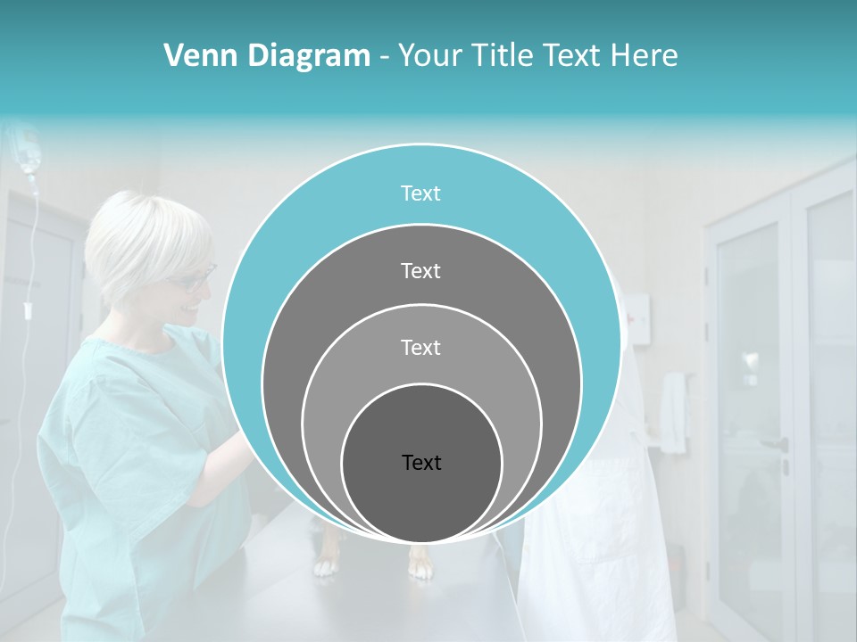 Doctor Holding Woman PowerPoint Template