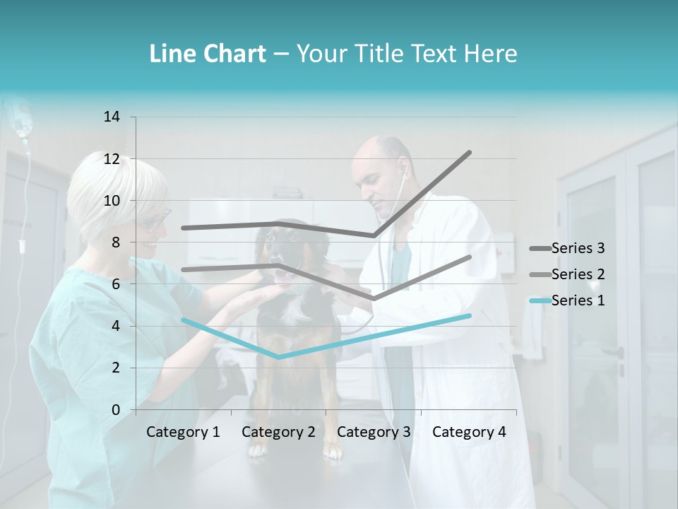Doctor Holding Woman PowerPoint Template