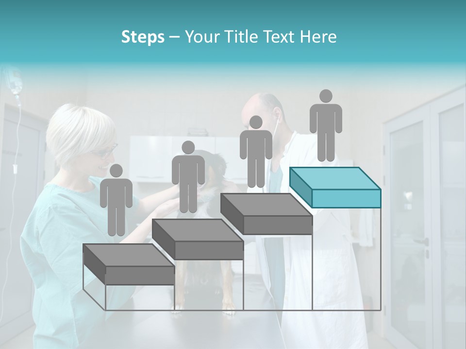 Doctor Holding Woman PowerPoint Template