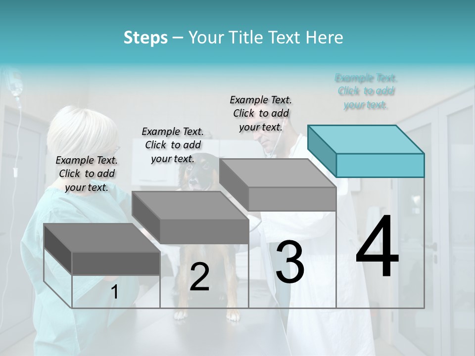 Doctor Holding Woman PowerPoint Template