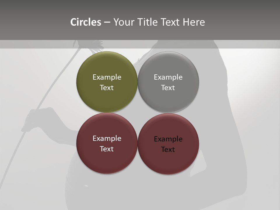 Happy Femininity Expectant PowerPoint Template