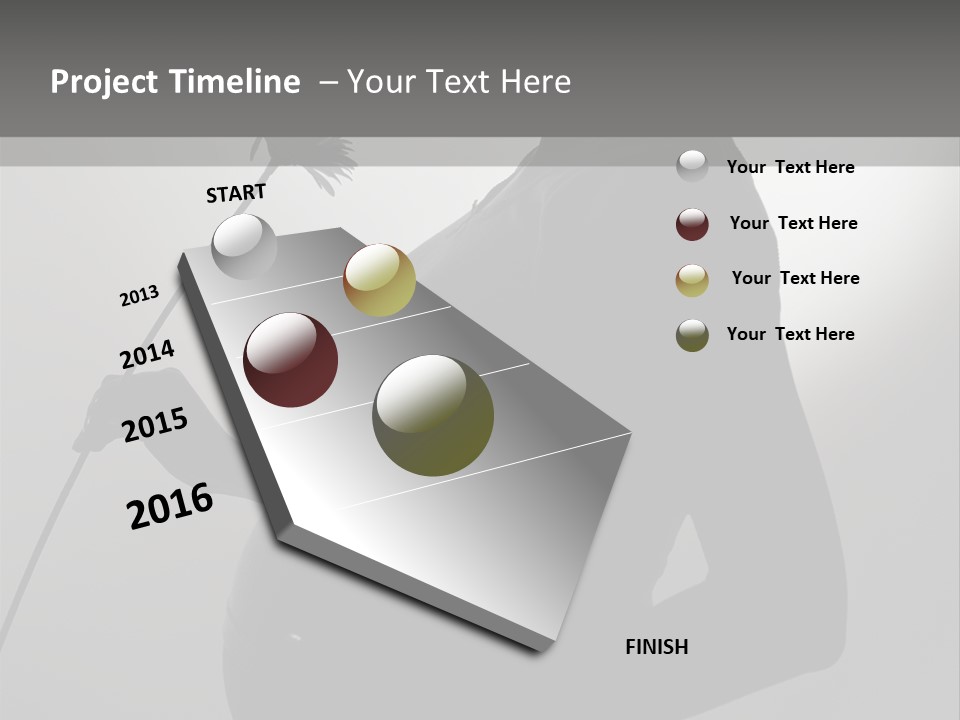 Happy Femininity Expectant PowerPoint Template
