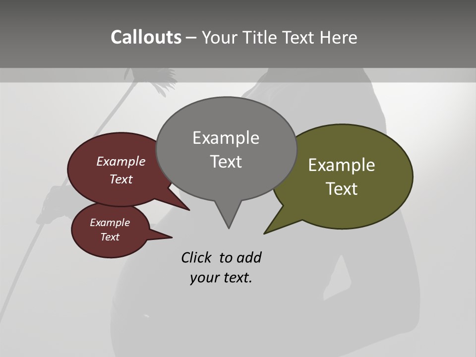 Happy Femininity Expectant PowerPoint Template