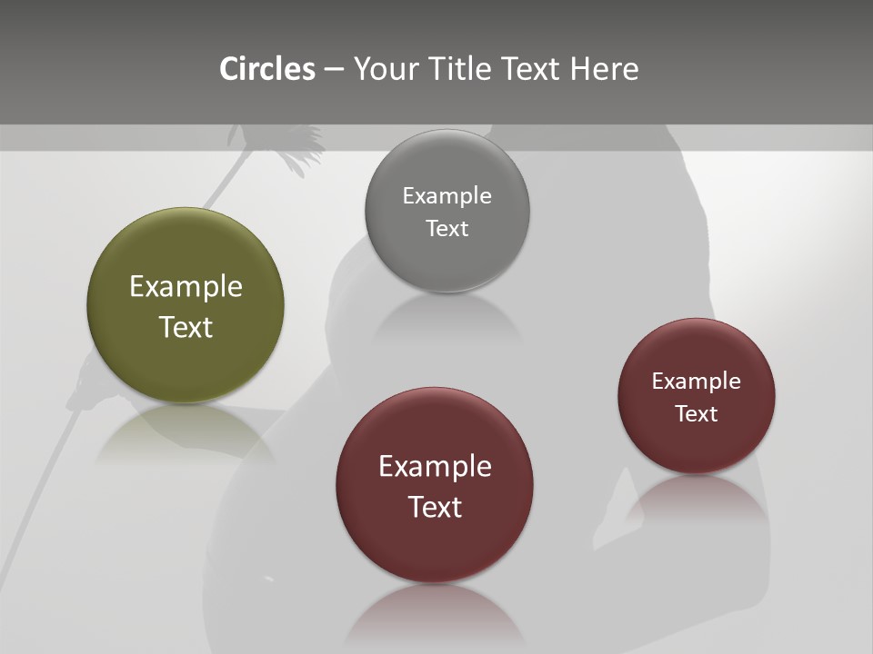 Happy Femininity Expectant PowerPoint Template