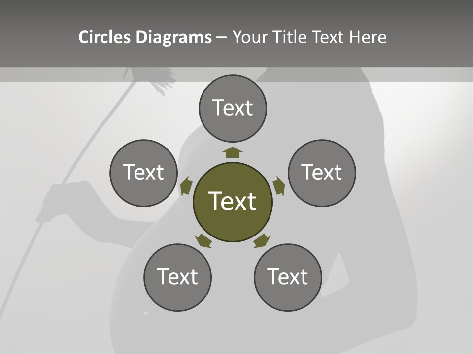 Happy Femininity Expectant PowerPoint Template