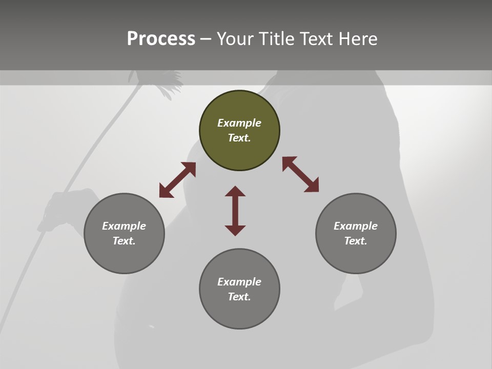 Happy Femininity Expectant PowerPoint Template