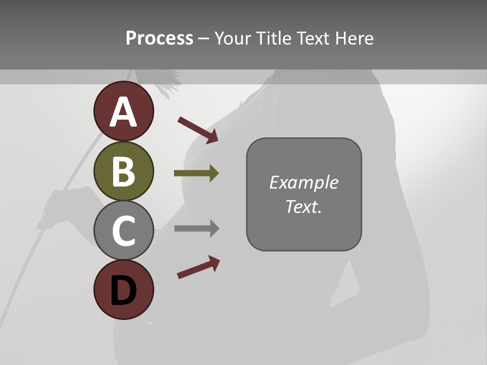 Happy Femininity Expectant PowerPoint Template