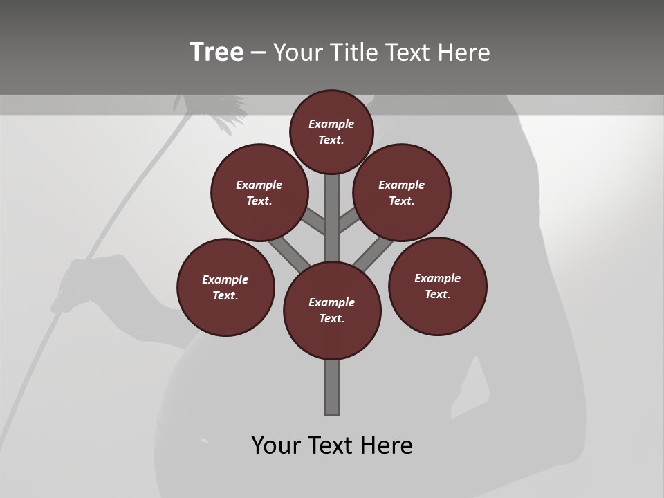 Happy Femininity Expectant PowerPoint Template