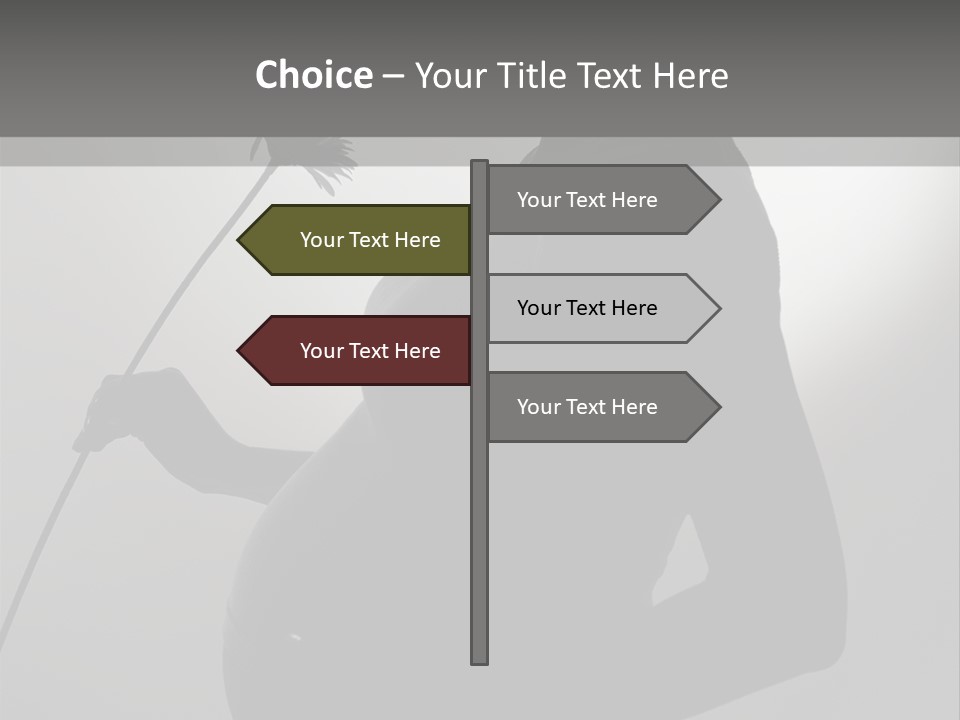 Happy Femininity Expectant PowerPoint Template