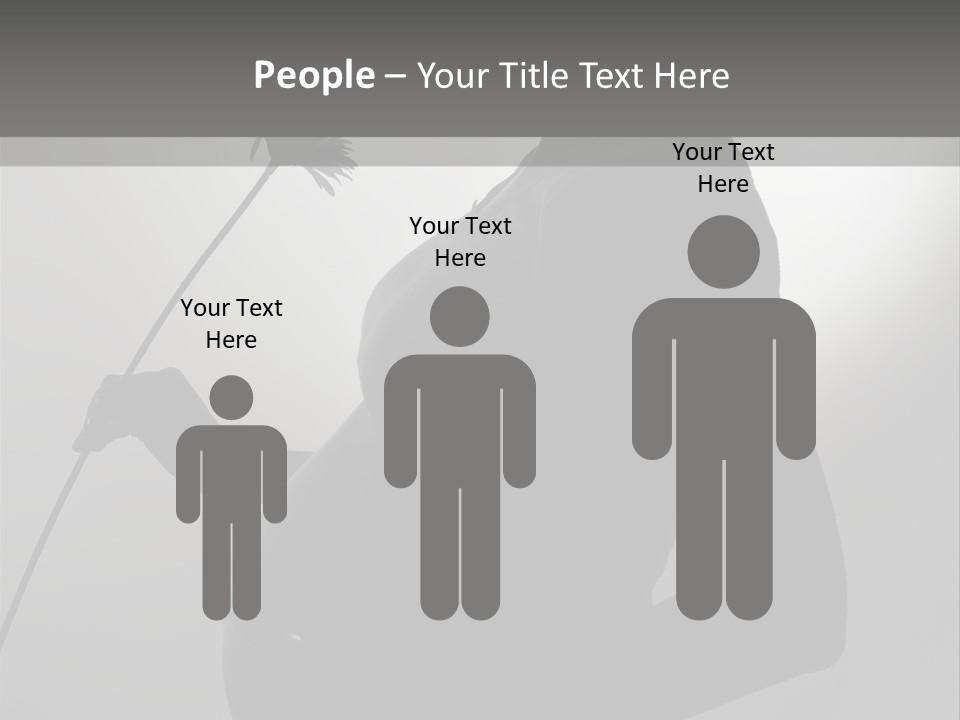 Happy Femininity Expectant PowerPoint Template