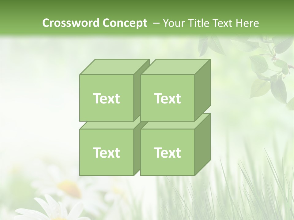 Season Field Park PowerPoint Template