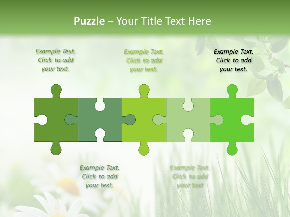 Season Field Park PowerPoint Template