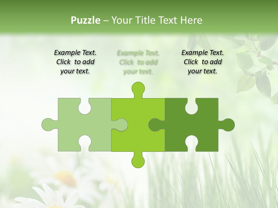 Season Field Park PowerPoint Template