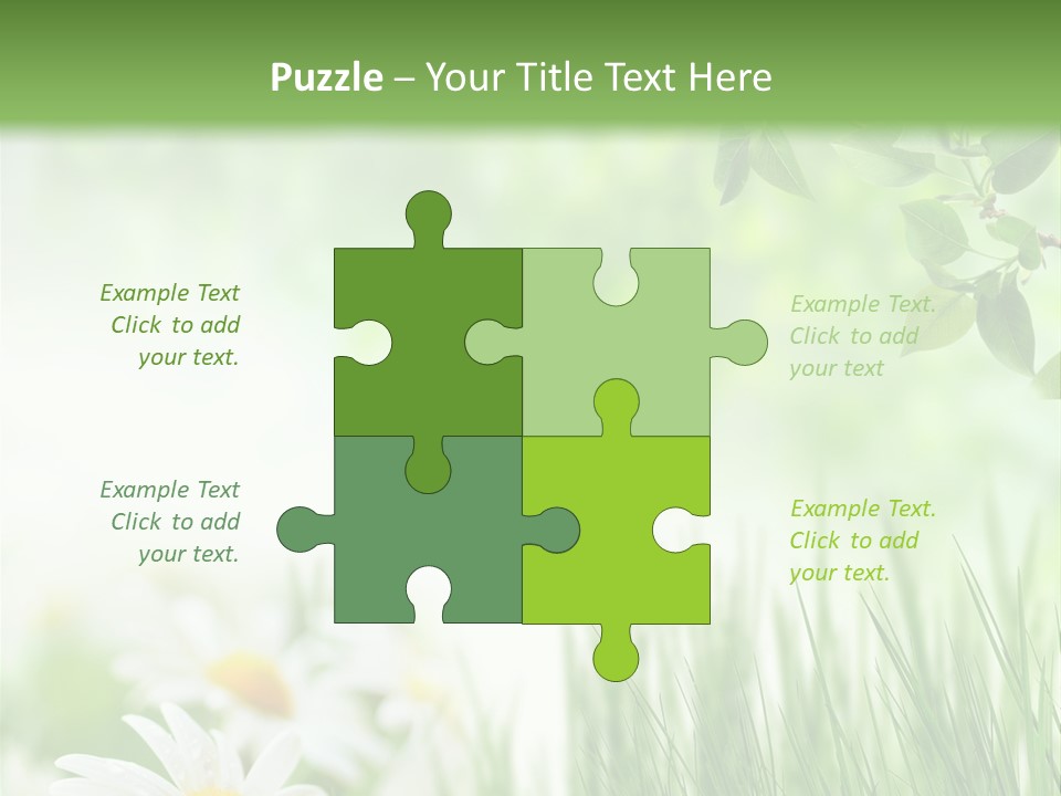 Season Field Park PowerPoint Template