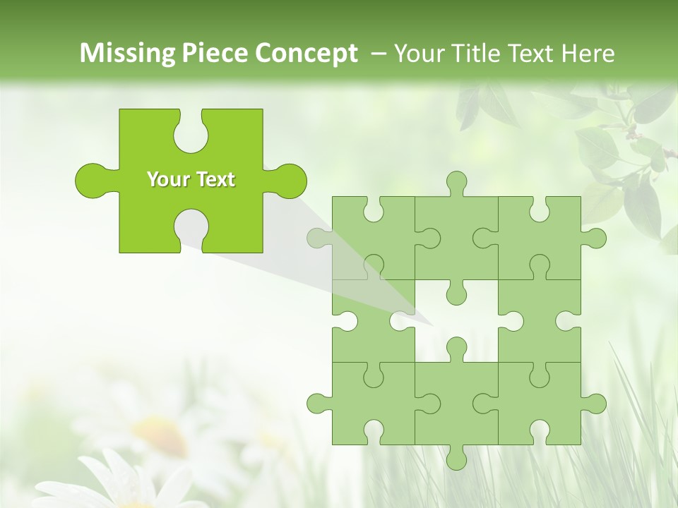 Season Field Park PowerPoint Template