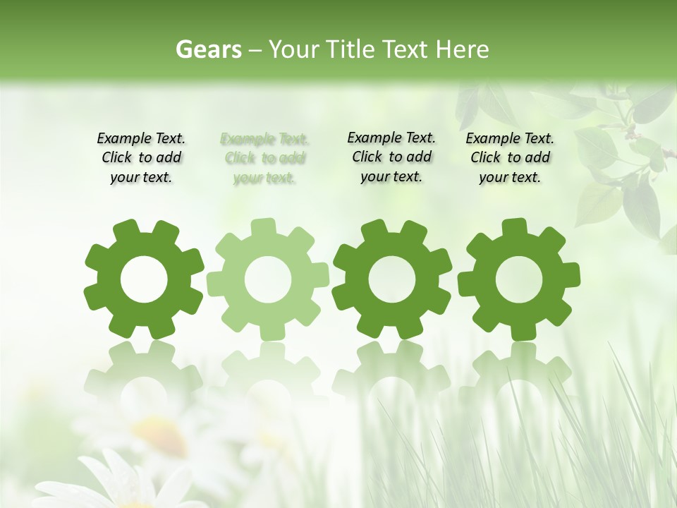 Season Field Park PowerPoint Template