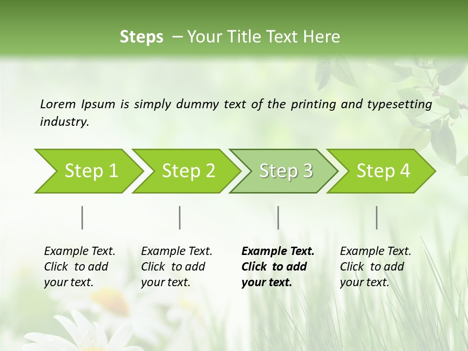 Season Field Park PowerPoint Template