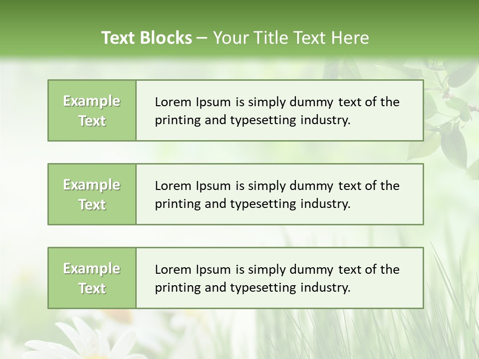 Season Field Park PowerPoint Template