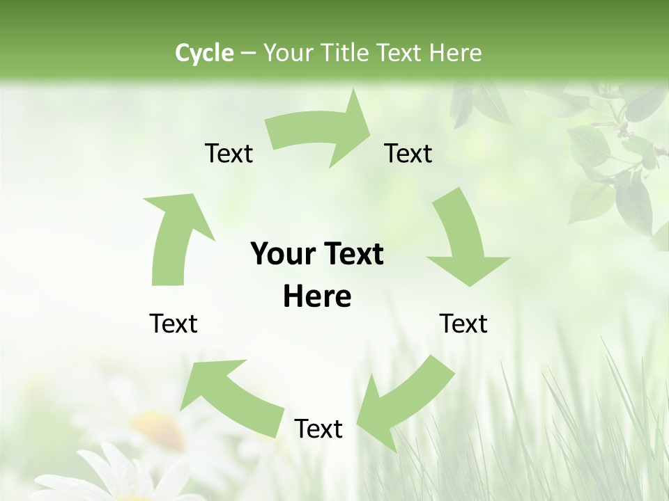 Season Field Park PowerPoint Template