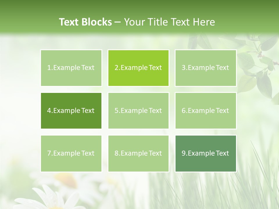 Season Field Park PowerPoint Template