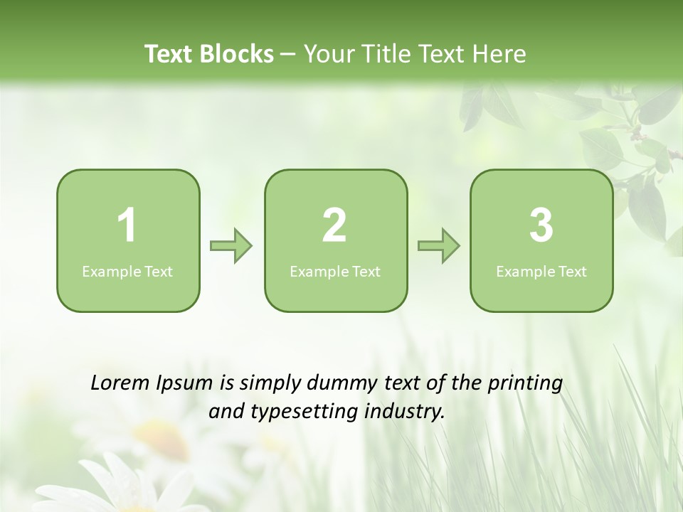 Season Field Park PowerPoint Template