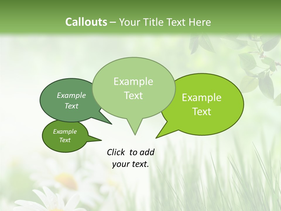 Season Field Park PowerPoint Template