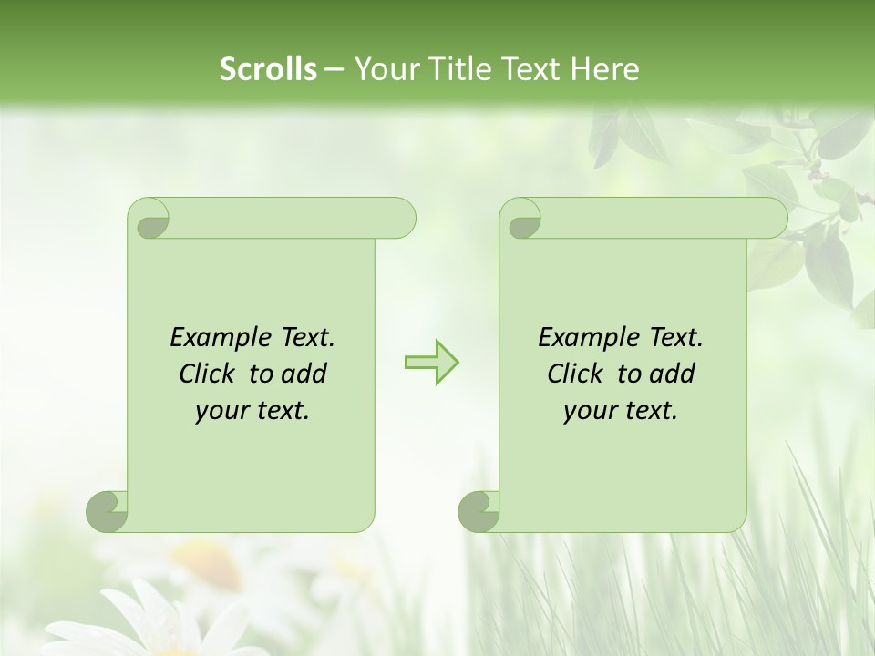 Season Field Park PowerPoint Template