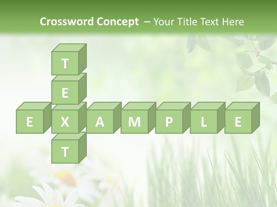 Season Field Park PowerPoint Template