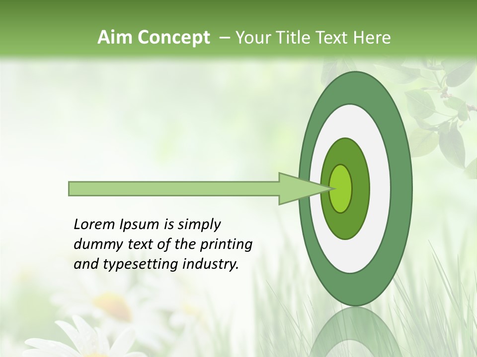 Season Field Park PowerPoint Template