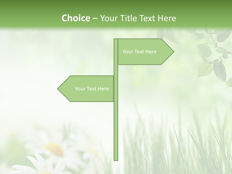 Season Field Park PowerPoint Template