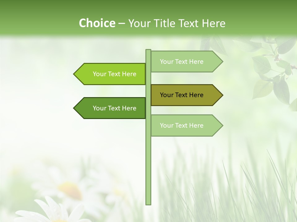 Season Field Park PowerPoint Template