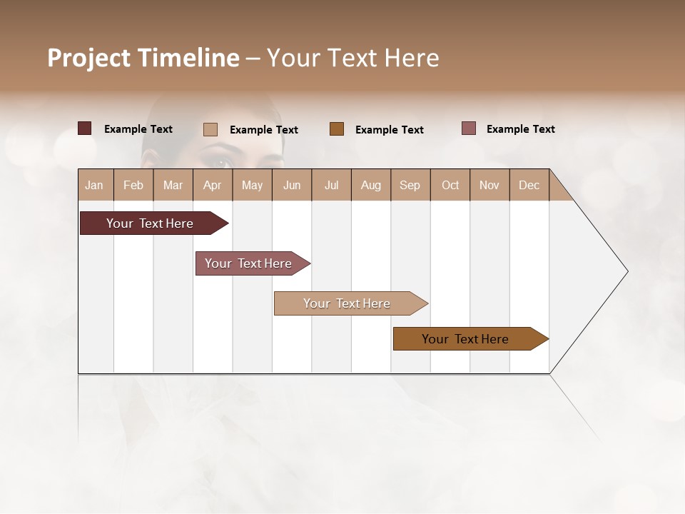 Carefree Complexion Clothing PowerPoint Template
