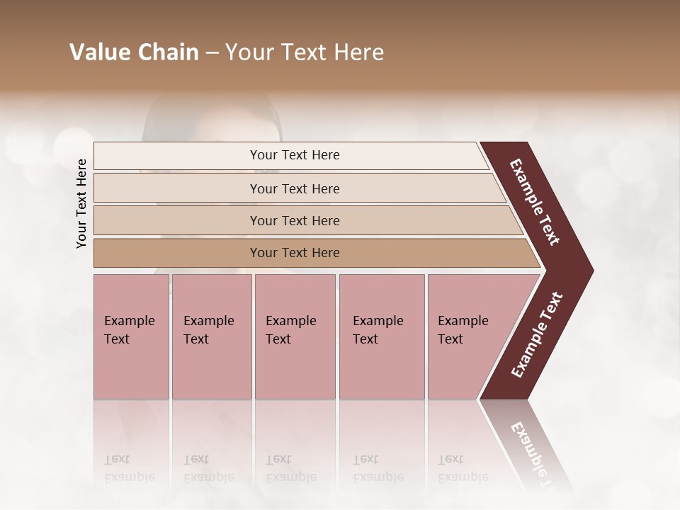 Carefree Complexion Clothing PowerPoint Template