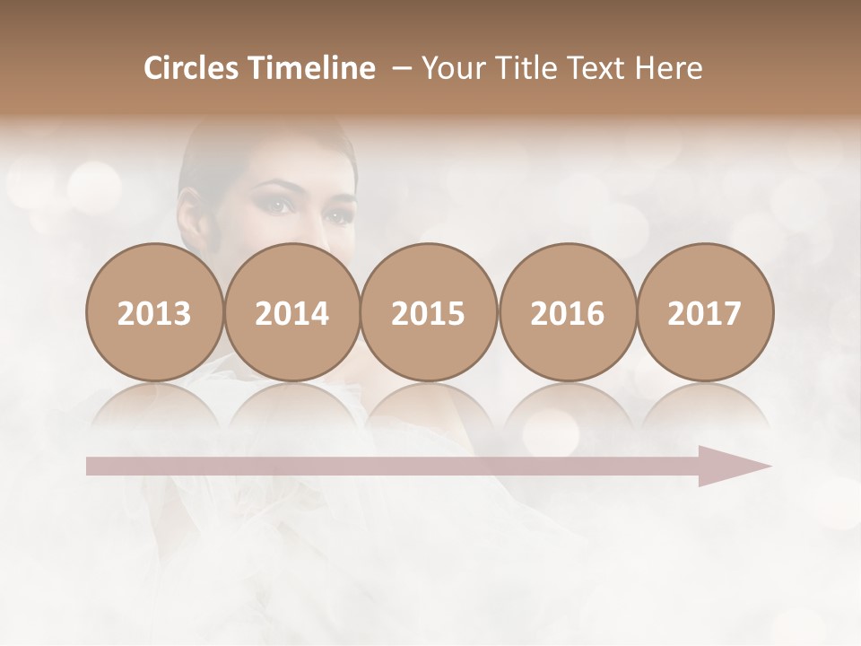 Carefree Complexion Clothing PowerPoint Template