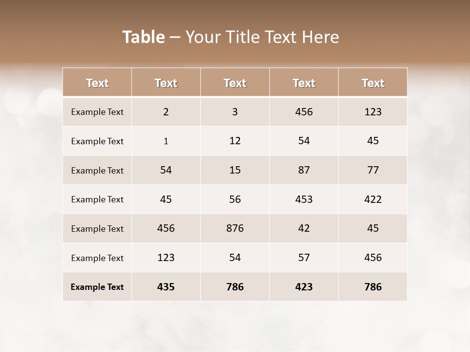 Carefree Complexion Clothing PowerPoint Template