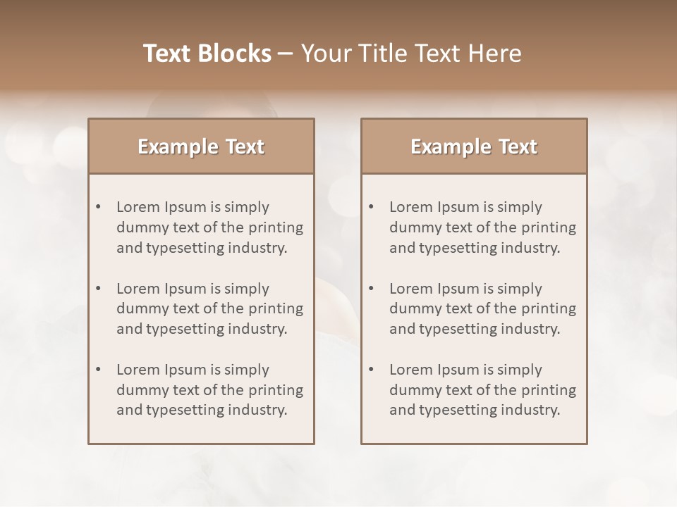 Carefree Complexion Clothing PowerPoint Template