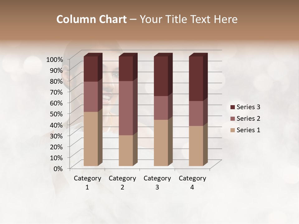 Carefree Complexion Clothing PowerPoint Template