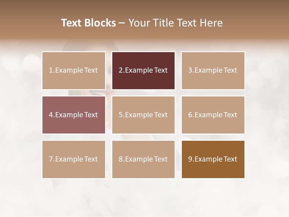 Carefree Complexion Clothing PowerPoint Template