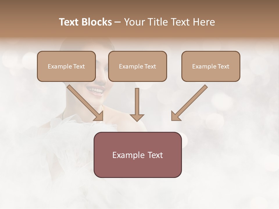 Carefree Complexion Clothing PowerPoint Template