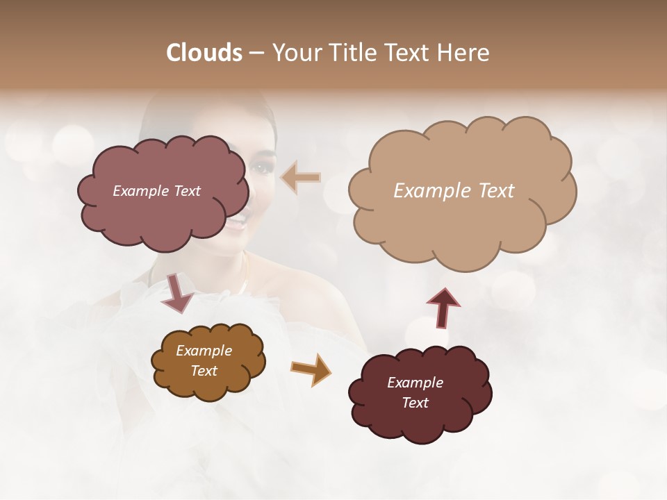 Carefree Complexion Clothing PowerPoint Template