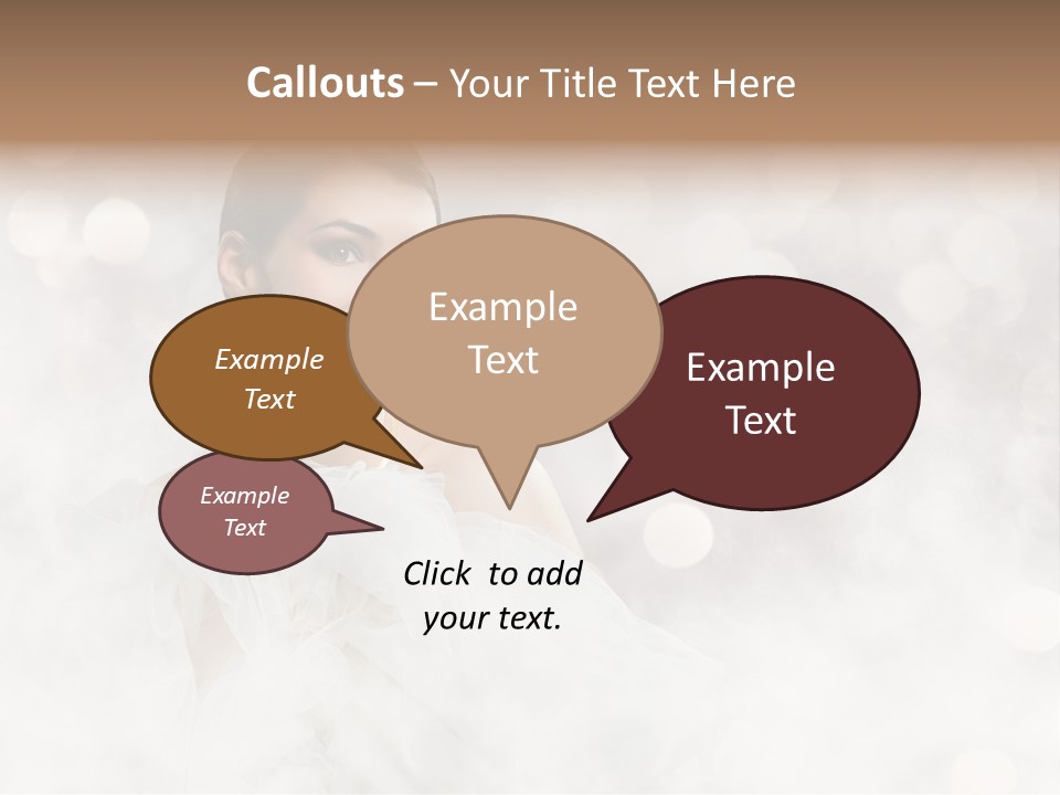Carefree Complexion Clothing PowerPoint Template